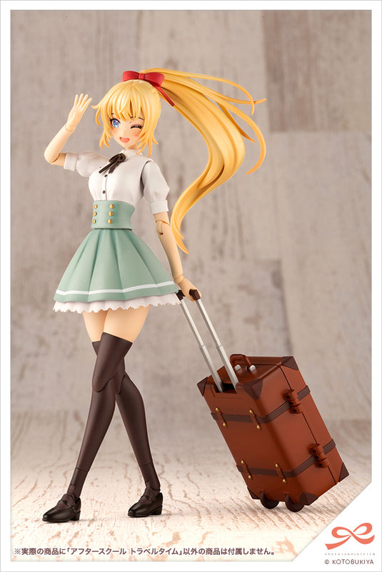 Kotobukiya - Sousai Shojo Teien 1/10 Scale Model: After School Travel Time Set