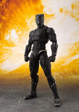 Bandai - S.H.Figuarts - Avengers: Infinity War - Black Panther & Tamashii Effect Rock