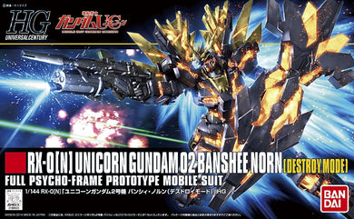 HGUC 1/144 - 175 RX-0 (N) Unicorn Gundam 02 Banshee Norn (Destroy Mode)