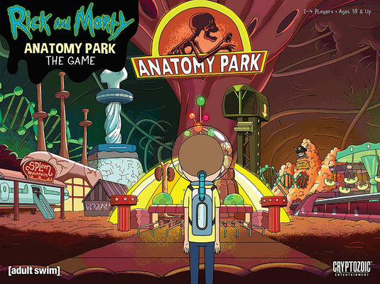 Cryptozoic Entertainment - Rick and Morty: Anatomy Park The Game