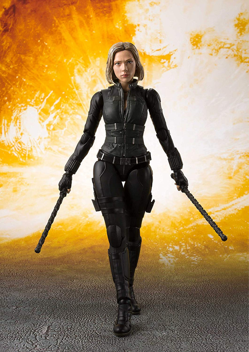 Load image into Gallery viewer, Bandai - S.H.Figuarts - Avengers: Infinity War - Black Widow &amp; Tamashi Effect Explosion
