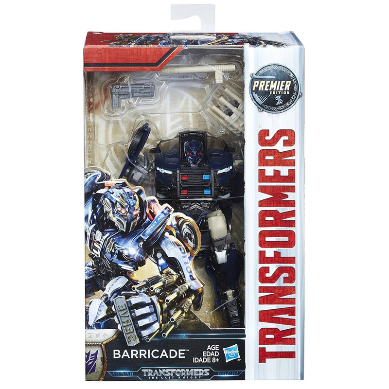 Load image into Gallery viewer, Transformers The Last Knight - Premier Edition Deluxe Barricade (Hasbro)
