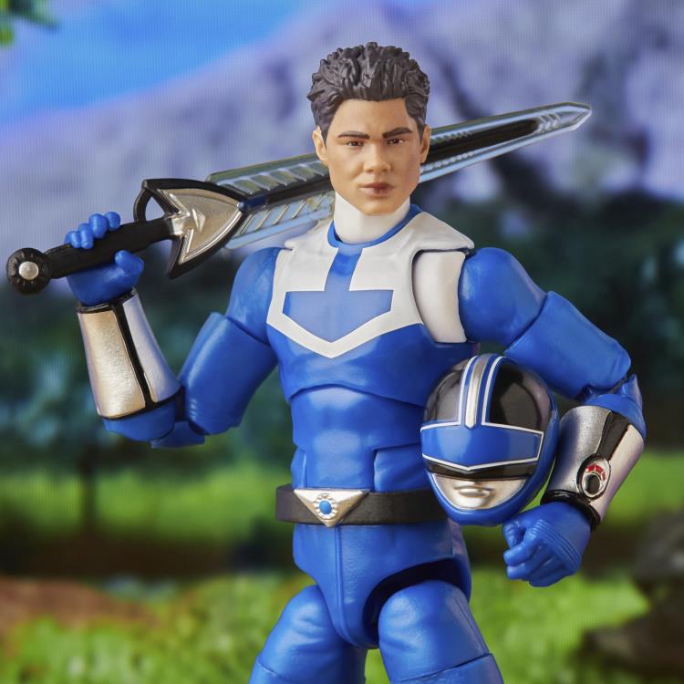 Load image into Gallery viewer, Power Rangers Lightning Collection - Power Rangers Time Force: Deluxe Blue Ranger and Vector Cycle Set
