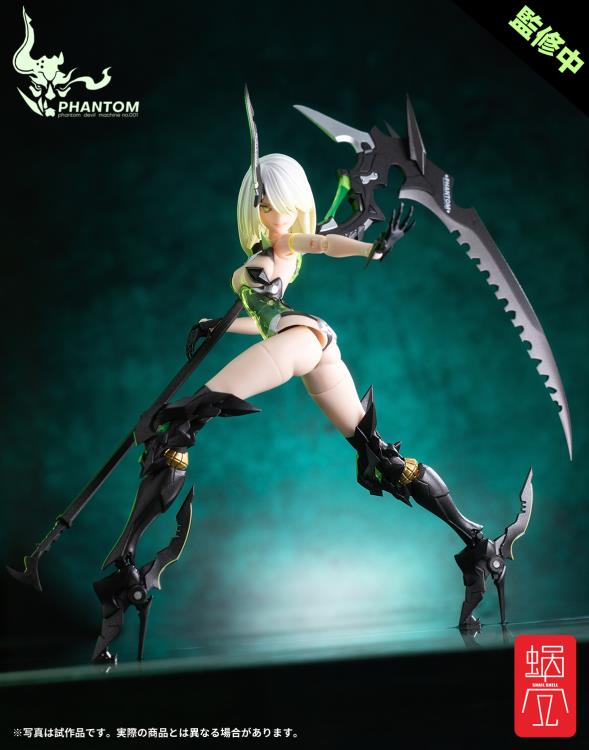 Load image into Gallery viewer, Snail Shell - Phantom Devil Machine Series: Phantom-001 Hotaru Reverse Change Set 1/12 Scale Action Figures
