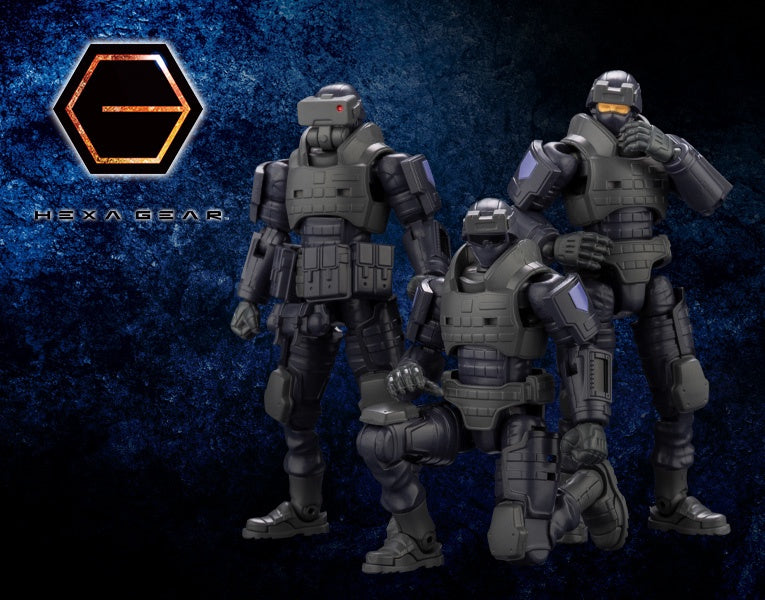 Load image into Gallery viewer, Kotobukiya - Hexa Gear - Early Governor Vol. 1 Night Stalkers Set
