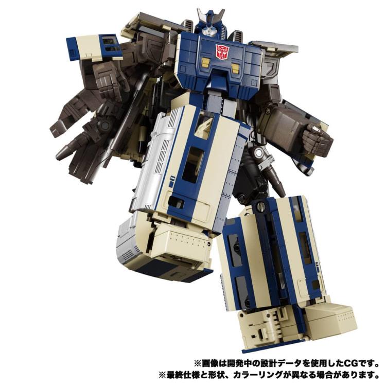 Load image into Gallery viewer, Transformers Masterpiece - MPG-01 Railbot Shouki (Raiden Combiner)
