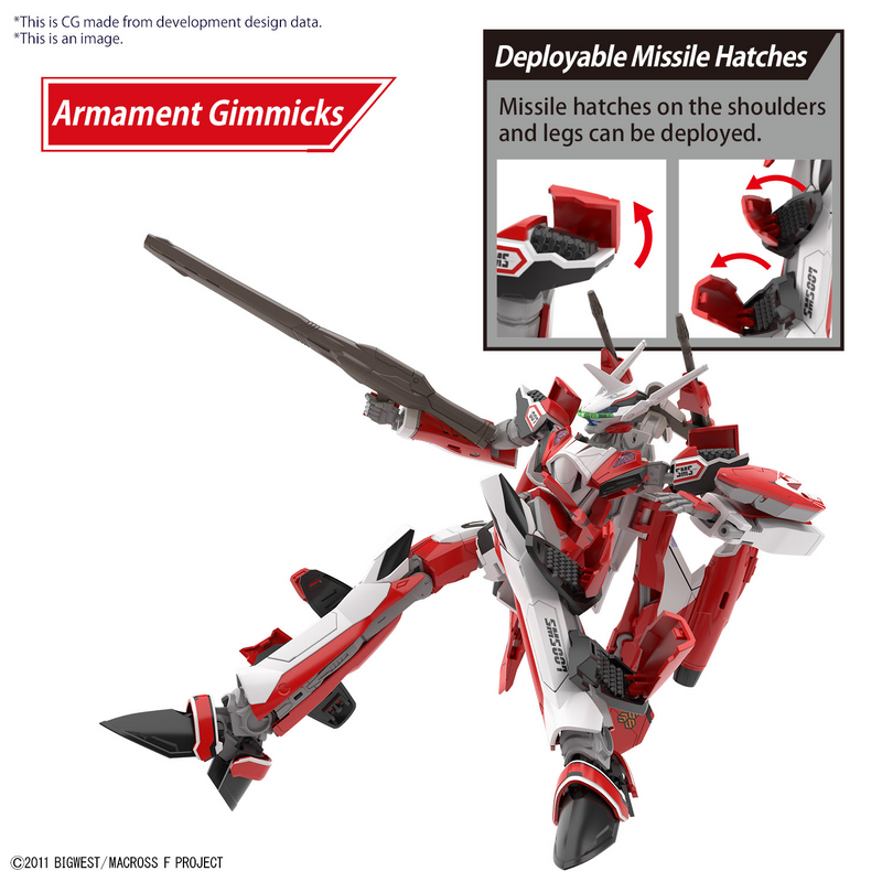 Load image into Gallery viewer, Bandai - HG 1/100 Macross Frontier - YF-29 Durandal Valkyrie (Alto Saotome Use)
