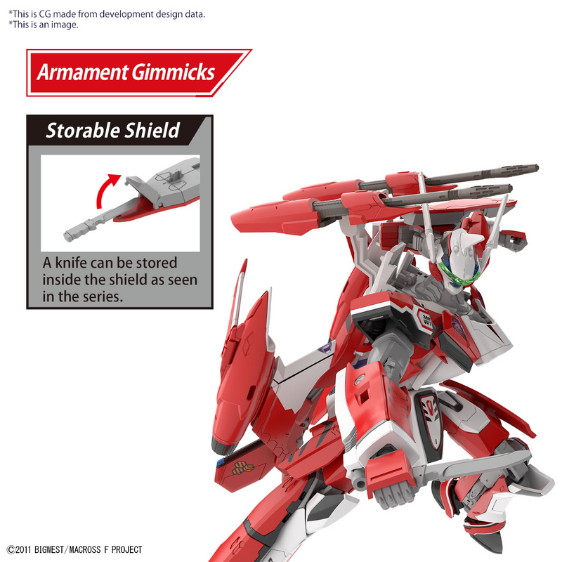 Load image into Gallery viewer, Bandai - HG 1/100 Macross Frontier - YF-29 Durandal Valkyrie (Alto Saotome Use)
