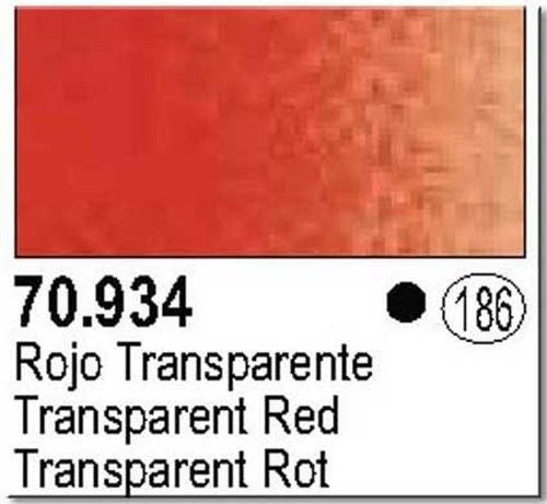 Vallejo - Transparent Red