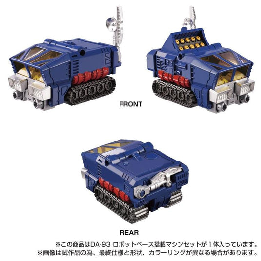 Diaclone Reboot - DA-93 Robot Base Machine Set