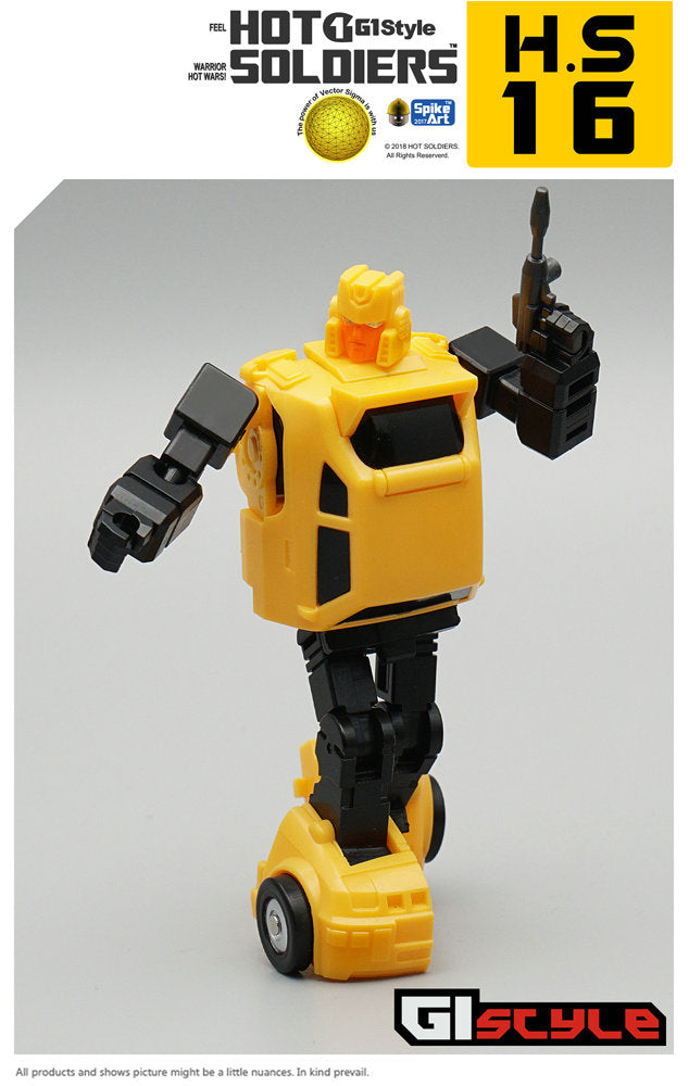 Load image into Gallery viewer, Mech Planet - Hot Soldier HS-15 &amp; HS-16 Mini Car Set
