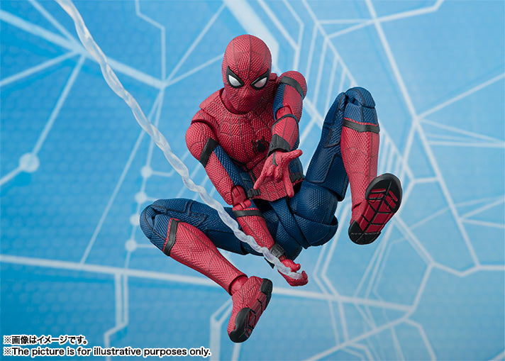 Load image into Gallery viewer, Bandai - S.H.Figuarts - Spider-Man Homecoming - Spider-Man Homecoming and Tamashii Option Act Wall
