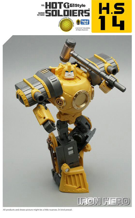 Load image into Gallery viewer, Mech Planet - Hot Soldier HS-14 Iron Hero
