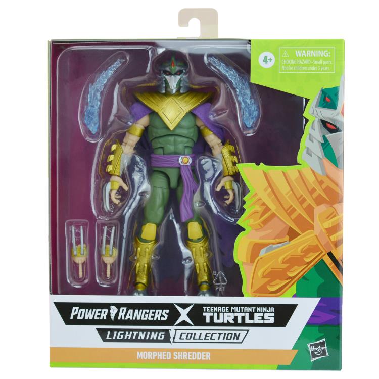 Load image into Gallery viewer, Power Rangers X Teenage Mutant Ninja Turtles Lightning Collection: Morphed Shredder
