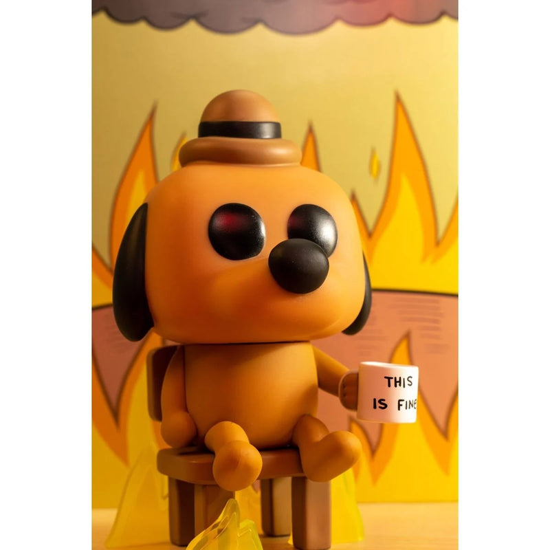 Load image into Gallery viewer, POP! Icons - This is Fine Dog (Exclusive)
