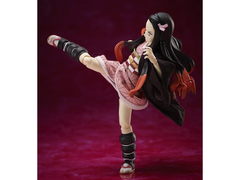 Load image into Gallery viewer, Aniplex - Demon Slayer: Kimetsu No Yaiba [BUZZmod.] - Nezuko Kamodo 1/12 Scale Action Figure
