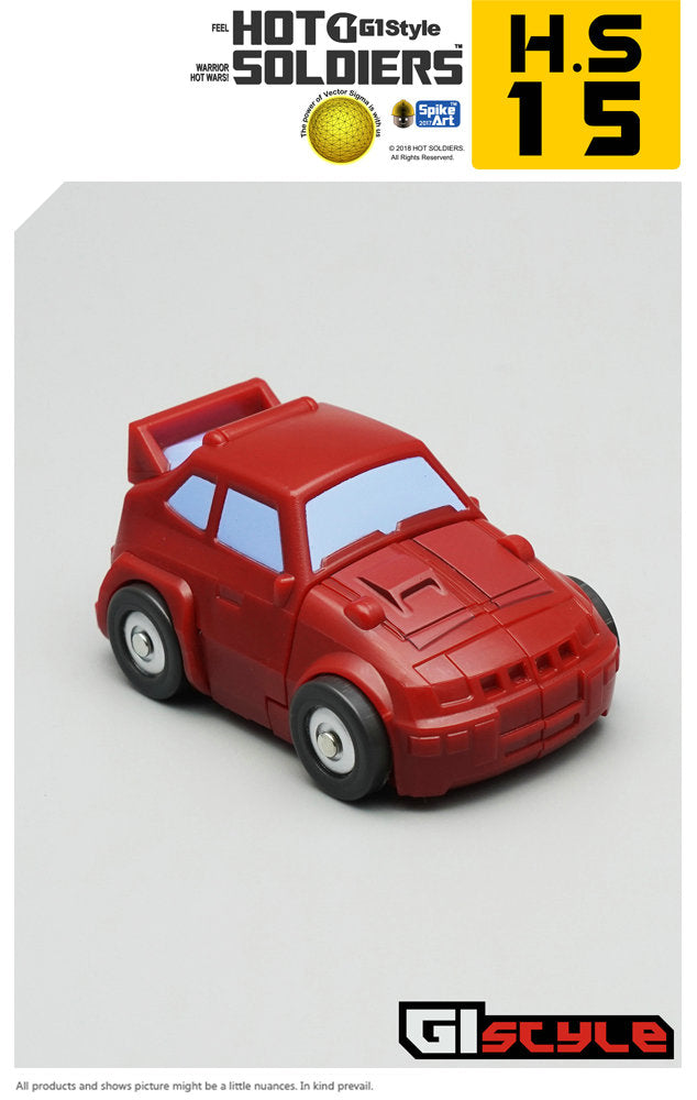 Load image into Gallery viewer, Mech Planet - Hot Soldier HS-15 &amp; HS-16 Mini Car Set
