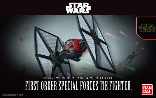Bandai - Star Wars Model - First Order Special Forces Tie Fighter
