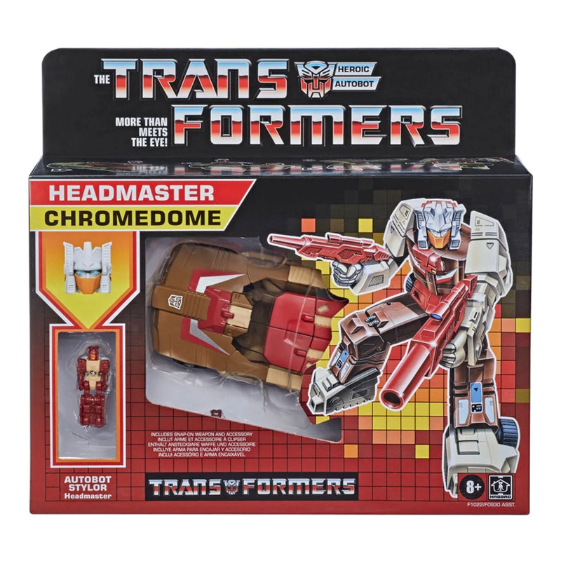 Load image into Gallery viewer, Transformers Generations - Retro Deluxe Headmaster: Chromedome
