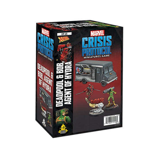 Atomic Mass Games - Marvel Crisis Protocol: Deadpool and Bob, Agent of Hydra Character Pack