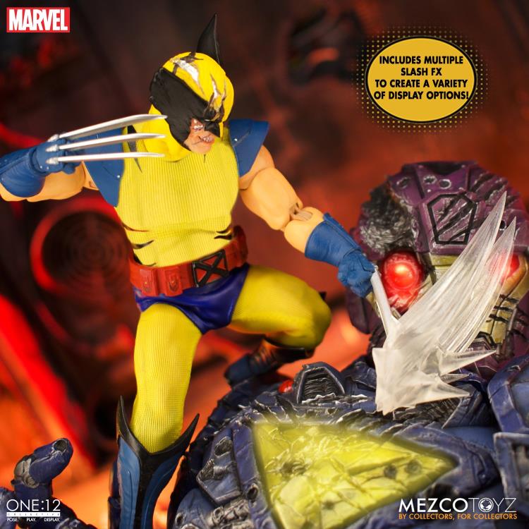 Load image into Gallery viewer, Mezco Toyz - One:12 X-Men: Wolverine Deluxe Steel Box Edition
