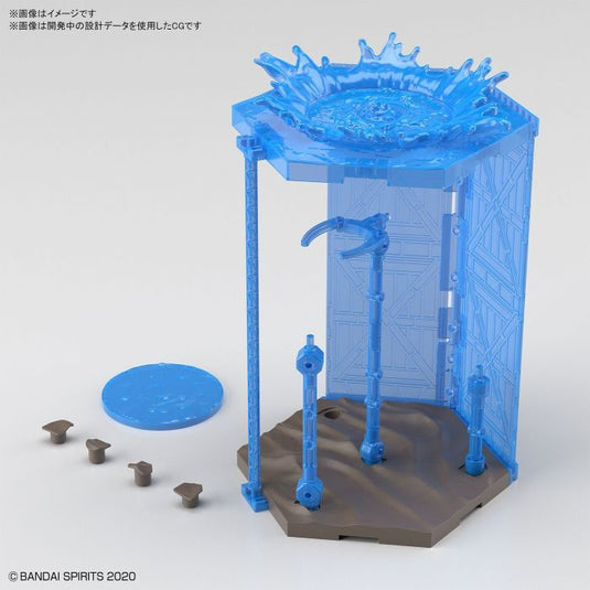 Bandai - Customize Scene Base (Water Ver.)