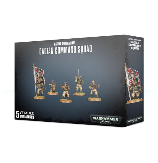 GWS - Warhammer 40K Astra Militarum Cadian Command Squad