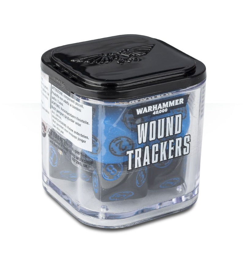 Load image into Gallery viewer, GWS - Warhammer 40K - Wound Trackers [Blue]
