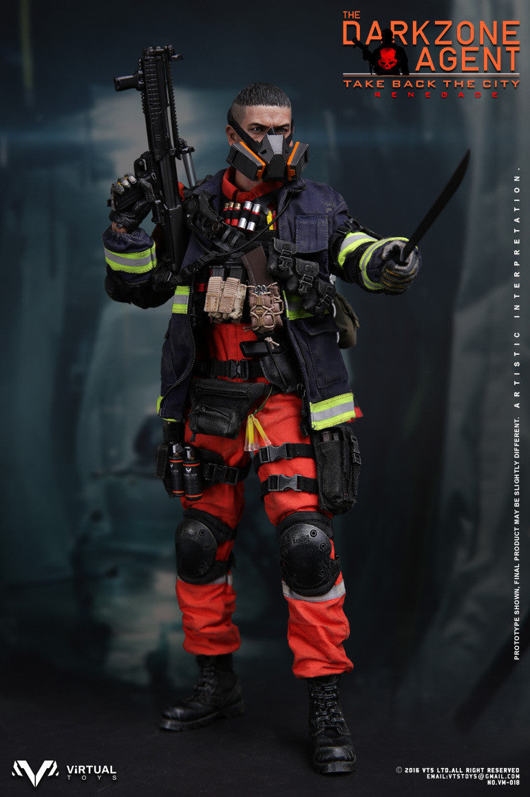 Load image into Gallery viewer, VTS Toys - The Darkzone Agent Renegade
