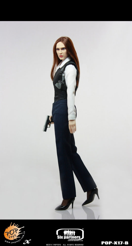 Pop Toys - MI6 Female Agent in Blue