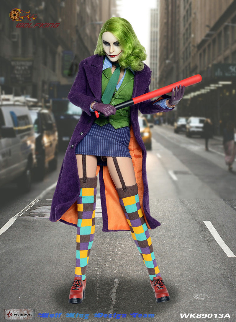 Load image into Gallery viewer, Wolfking - Female Joker Action Figure Version 2.0
