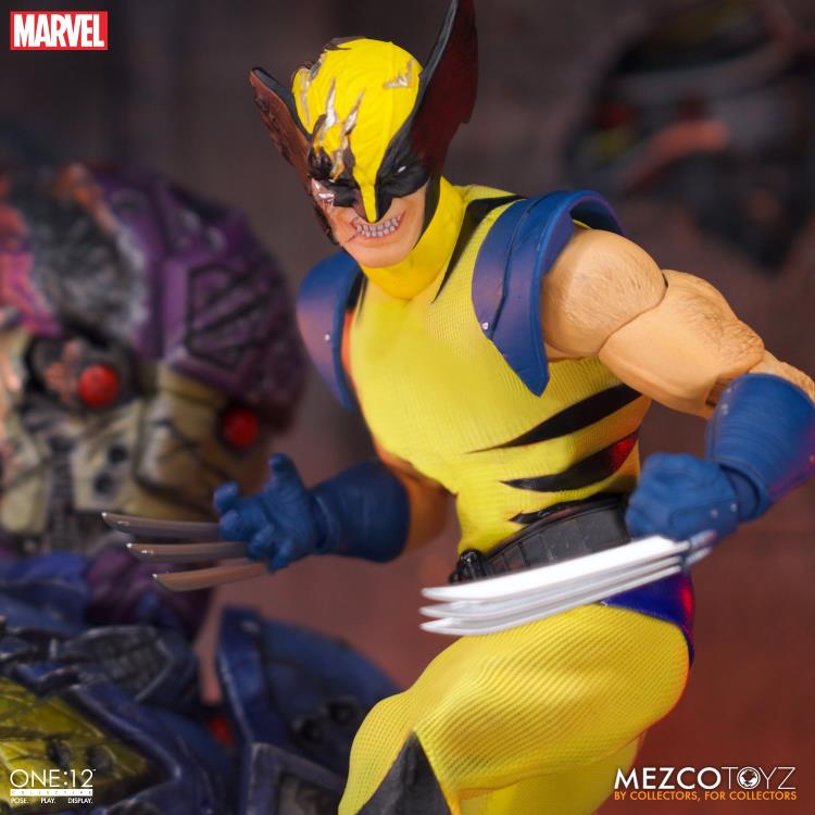 Load image into Gallery viewer, Mezco Toyz - One:12 X-Men: Wolverine Deluxe Steel Box Edition
