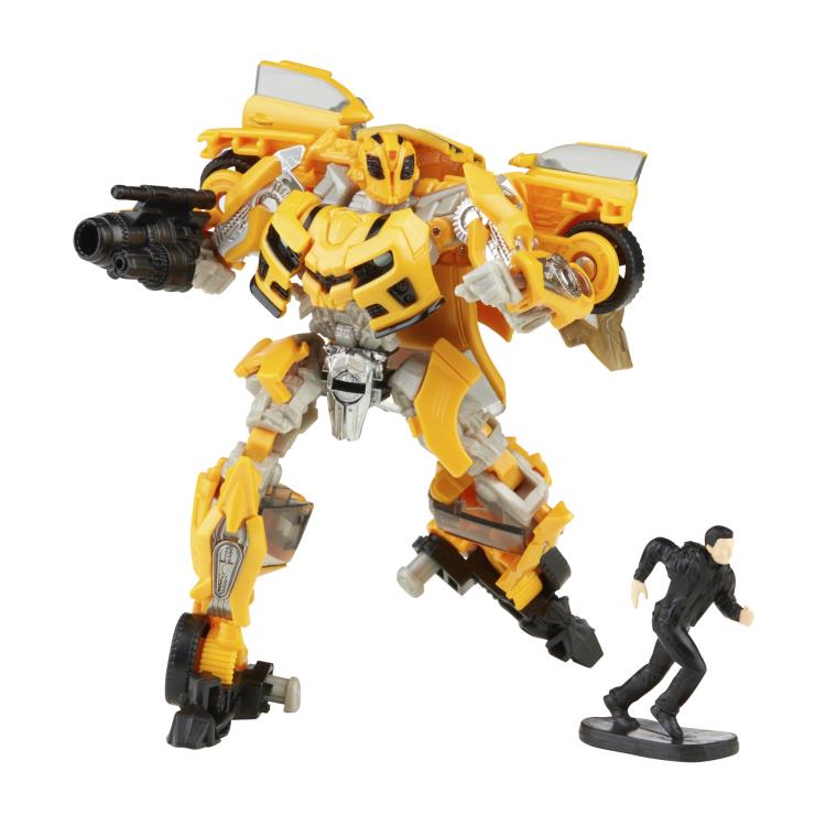 Load image into Gallery viewer, Transformers Generations Studio Series - Deluxe Bumblebee With Sam 74
