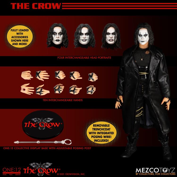 Load image into Gallery viewer, Mezco Toyz - One:12 The Crow
