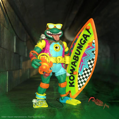 Super 7 - Teenage Mutant Ninja Turtles Ultimates: Sewer Surfer Mike