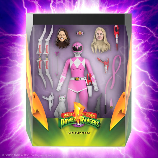 Super 7 - Mighty Morphin Power Rangers Ultimates Wave 2: Pink Ranger