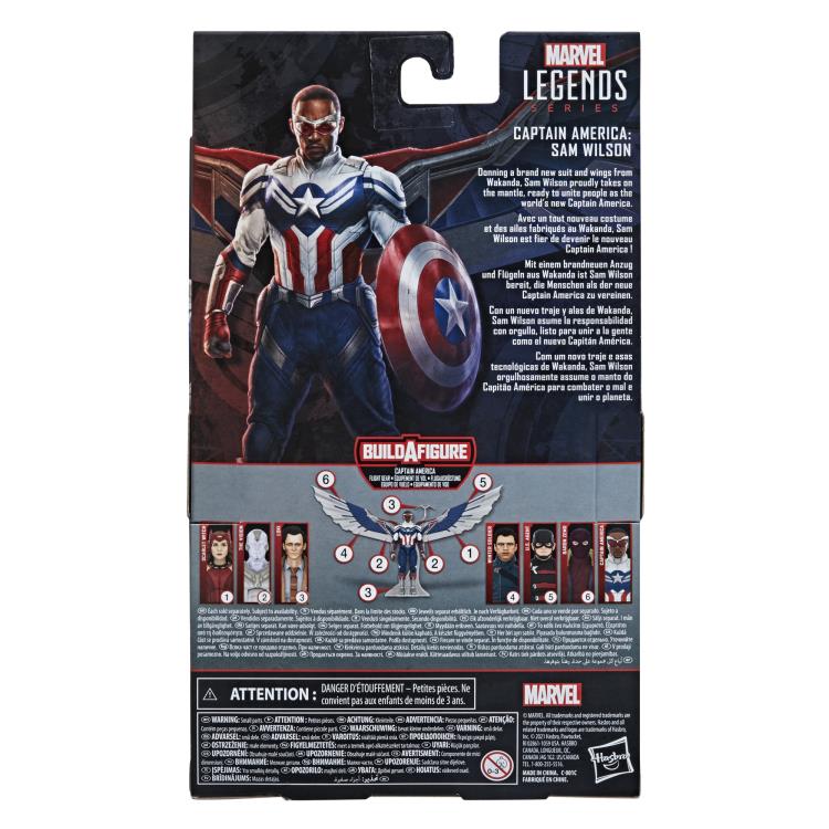 Load image into Gallery viewer, Marvel Legends - Avengers 2021 Wave 1 set of 7 [Captain America Flight Gear BAF] - 2nd Shipment
