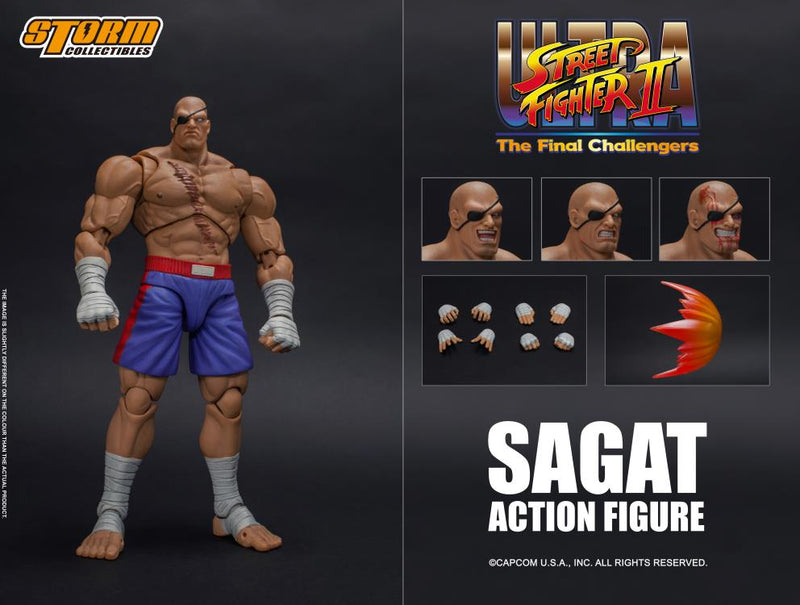 Load image into Gallery viewer, Storm Collectibles - Ultra Street Fighter II: The Final Challengers Sagat 1/12 Scale
