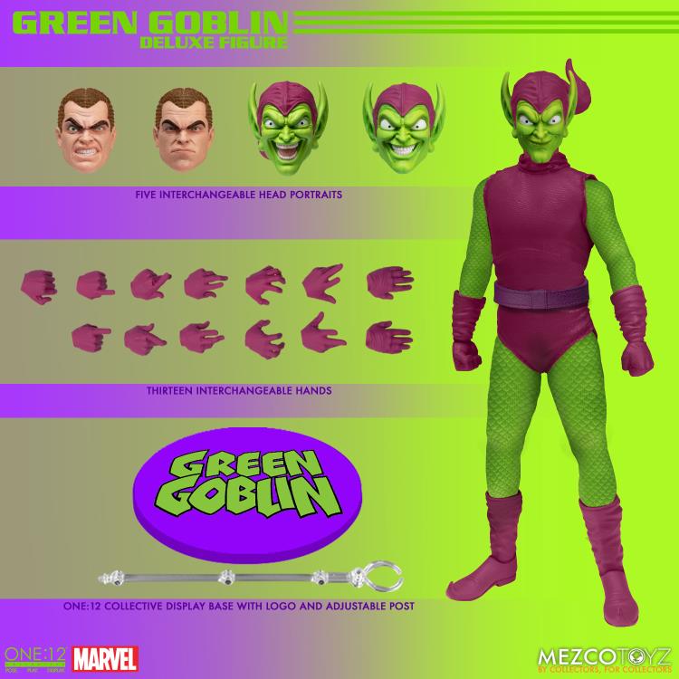 Load image into Gallery viewer, Mezco Toyz - One:12 Green Goblin Deluxe Edition
