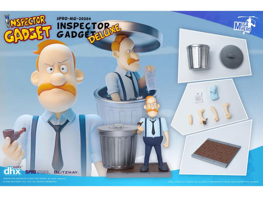 Blitzway - MEGAHERO Inspector Gadget: Inspector Gadget Deluxe Figure Set