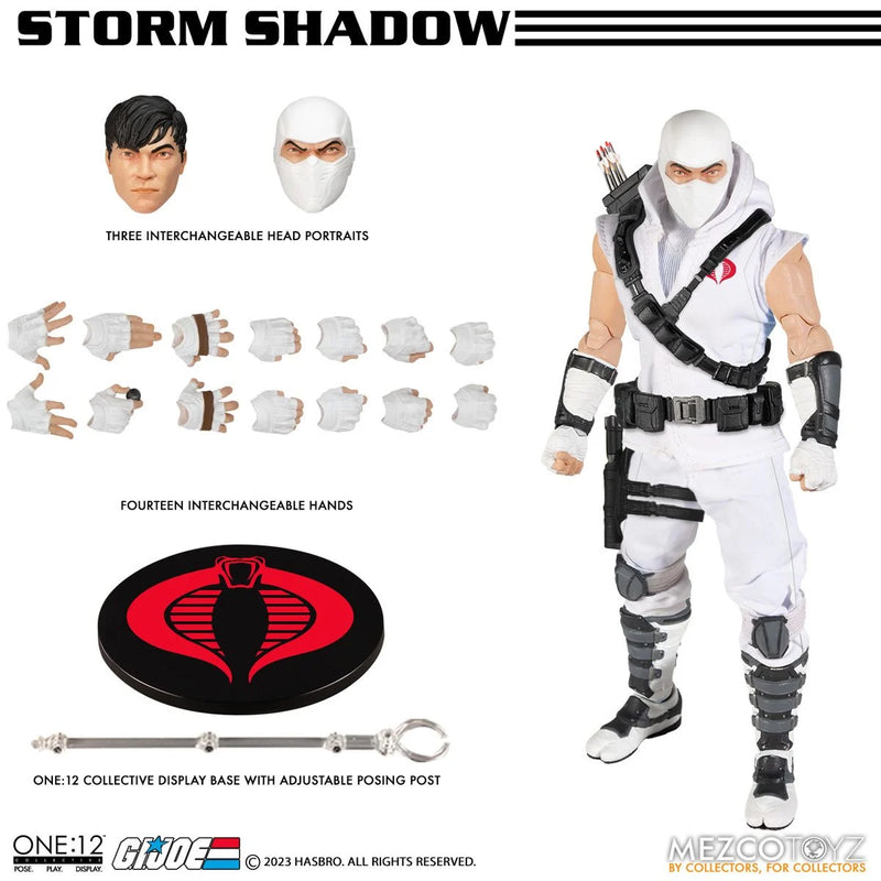 Load image into Gallery viewer, Mezco Toyz - One 12 G.I. Joe - Storm Shadow
