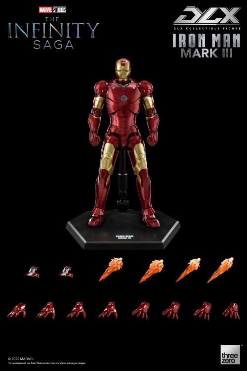 Load image into Gallery viewer, Threezero - 1/12 Avengers Infinity Saga – DLX Iron Man Mark 3
