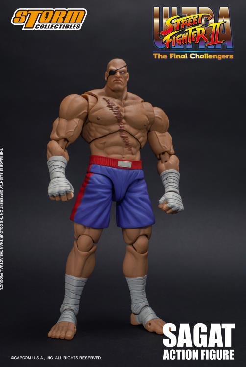 Load image into Gallery viewer, Storm Collectibles - Ultra Street Fighter II: The Final Challengers Sagat 1/12 Scale
