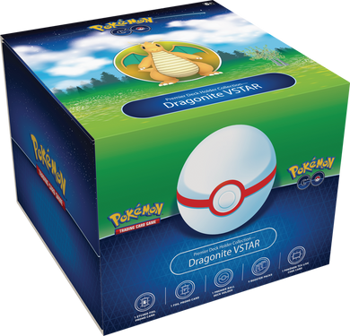 Pokemon TCG - Pokémon GO Premier Deck Holder Collection: Dragonite VSTAR