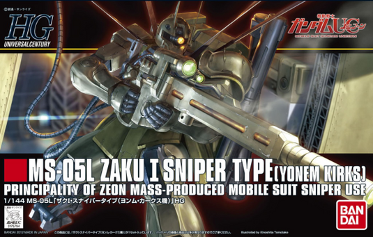 HGUC 1/144 - 137 Zaku I Sniper Type