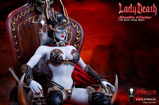 TBLeague - Lady Death: Death''s Warrior V2 - Action Figure plus Throne and Base (Formerly Phicen)
