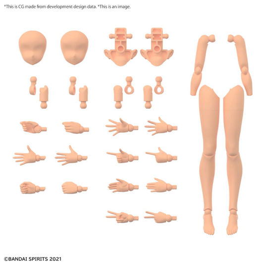 30 Minutes Sisters - Option Body Parts: Arm Parts and Leg Parts (Colour C)