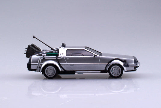 Aoshima - 1/43 Scale Back to the Future Part I: Delorean Pull Back Model Kit