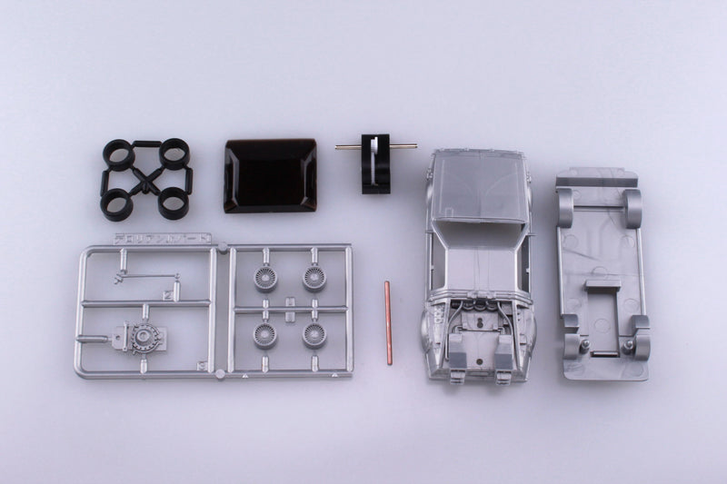 Load image into Gallery viewer, Aoshima - 1/43 Scale Back to the Future Part I: Delorean Pull Back Model Kit
