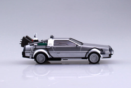 Aoshima - 1/43 Scale Back to the Future Part II: Delorean Pull Back Model Kit